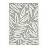 Sorrel Leaves Washable Rug Green from Roseland Furniture