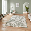 Sorrel Leaves Washable Rug Green from Roseland Furniture