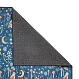 Twilight Animals Blue Washable Rug from Roseland Furniture