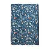 Twilight Animals Blue Washable Rug from Roseland Furniture