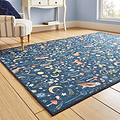 Twilight Animals Blue Washable Rug from Roseland Furniture