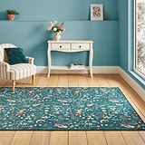 Twilight Animals Green Washable Rug from Roseland Furniture