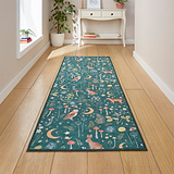 Twilight Animals Washable Runner from Roseland Furniture