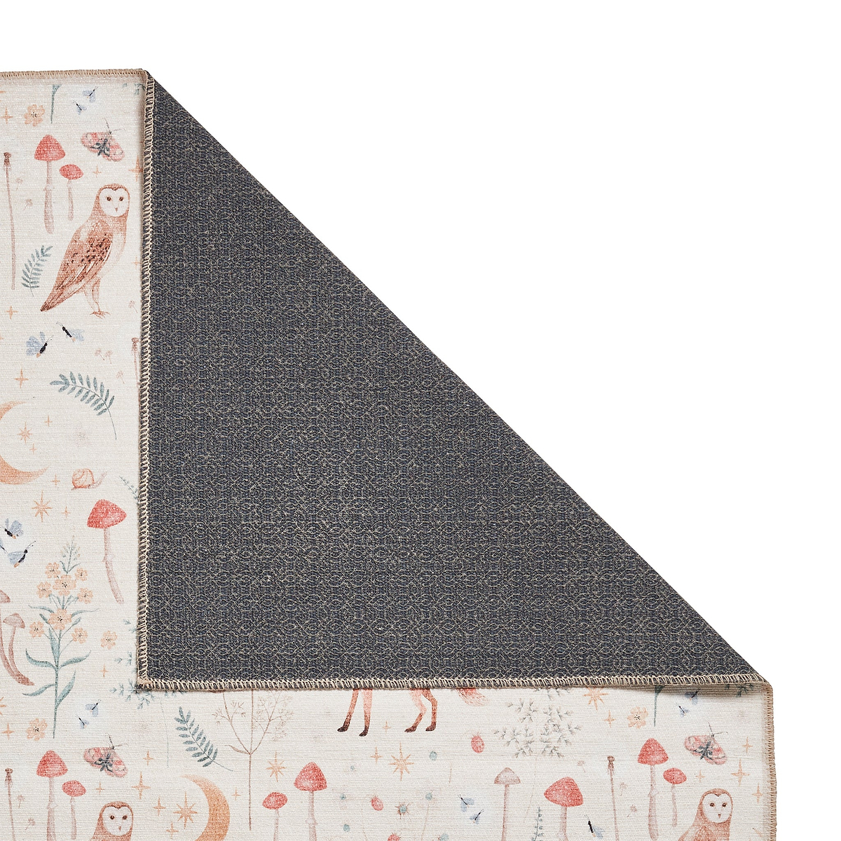 Twilight Animals Natural Washable Rug from Roseland Furniture