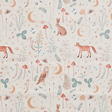 Twilight Animals Natural Washable Rug from Roseland Furniture