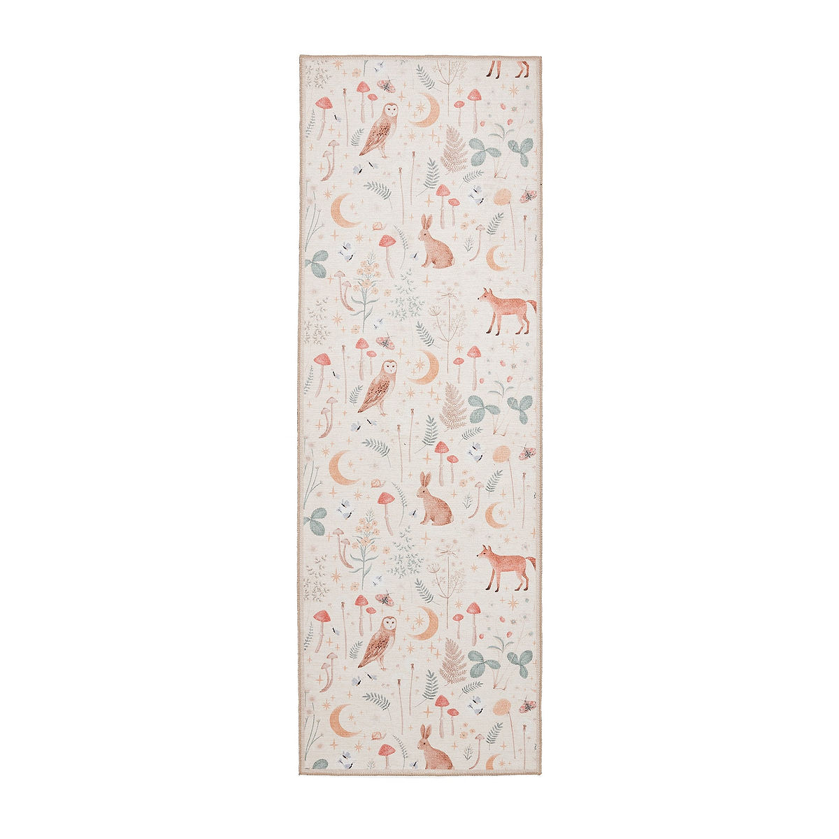 Twilight Animals Washable Runner from Roseland Furniture