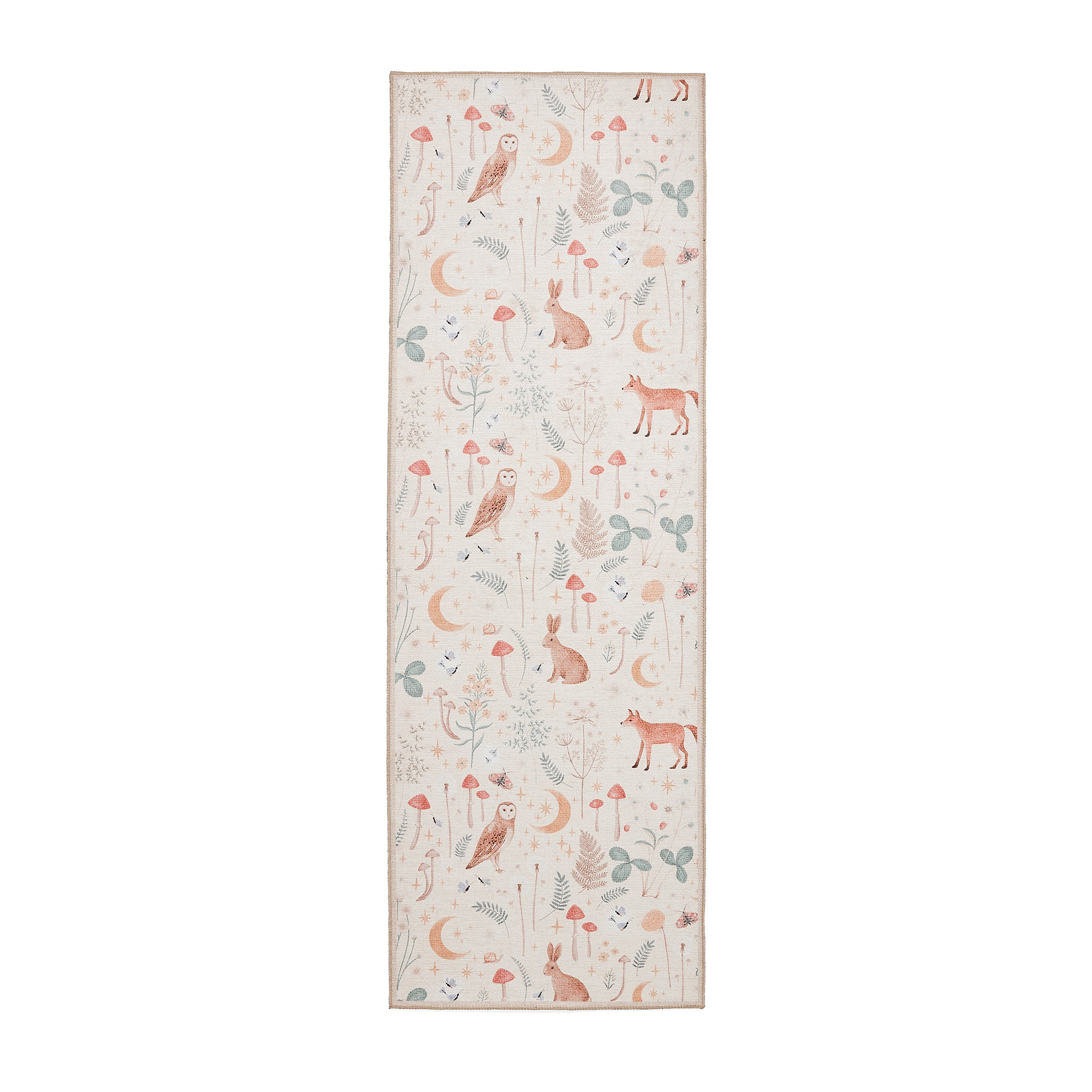 Twilight Animals Washable Runner from Roseland Furniture