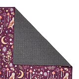 Twilight Animals Plum Washable Rug from Roseland Furniture