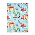 Kids Construction Washable Rug 080 x 150 Blue from Roseland Furniture