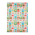 Kids Curious Caterpillar Washable Rug 080 x 150 Blue from Roseland Furniture