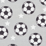 Kids Football Stars Washable Rug 080 x 150 Grey from Roseland Furniture