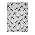 Kids Football Stars Washable Rug 080 x 150 Grey from Roseland Furniture