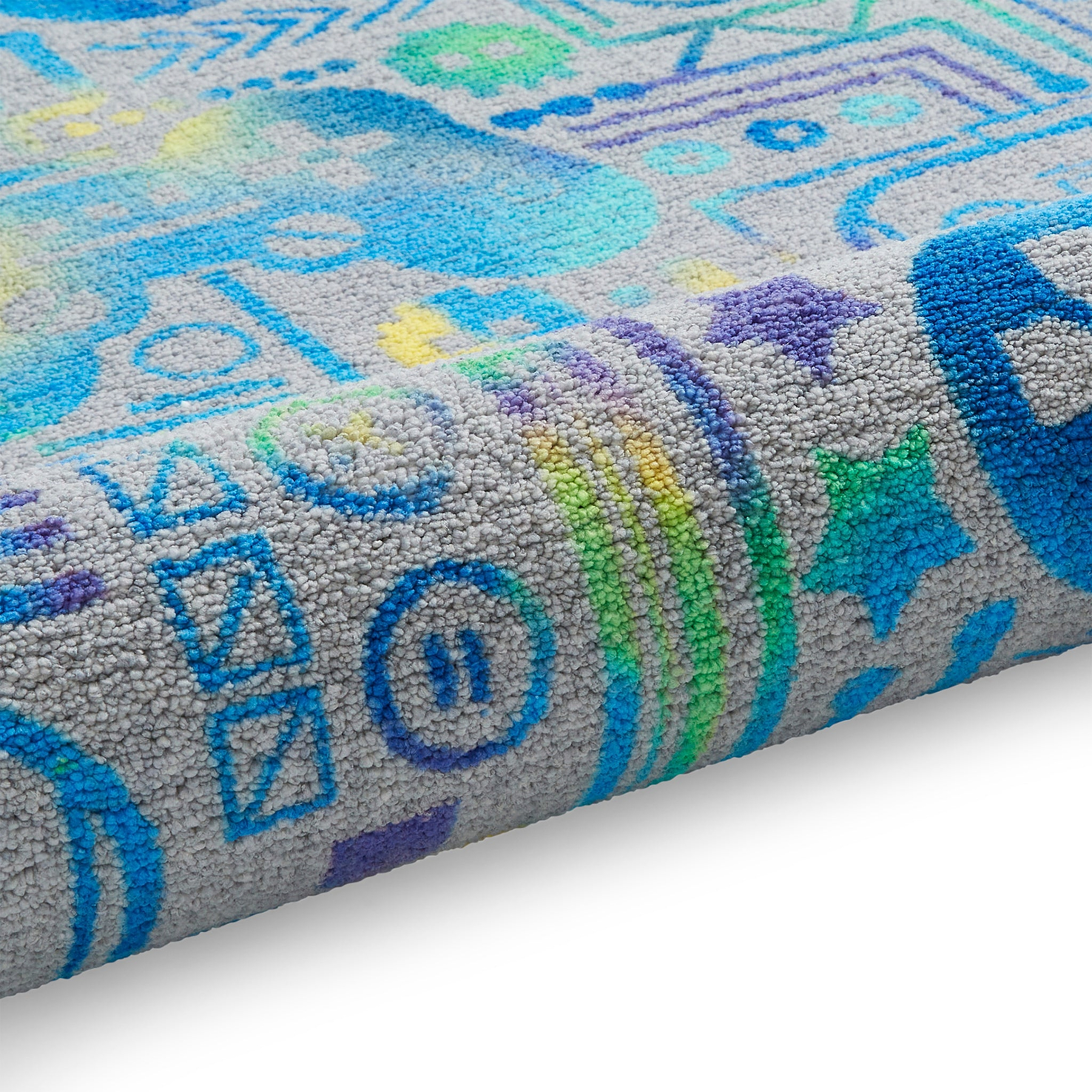 Kids Gamer Washable Rug 080 x 150 Grey from Roseland Furniture