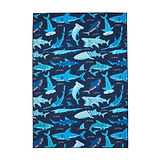 Kids Jawsome Sharks Washable Rug 080 x 150 Blue from Roseland Furniture