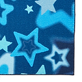 Kids Ombre Stars Washable Rug 080 x 150 Blue from Roseland Furniture