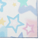 Kids Ombre Stars Washable Rug 080 x 150 Pink from Roseland Furniture
