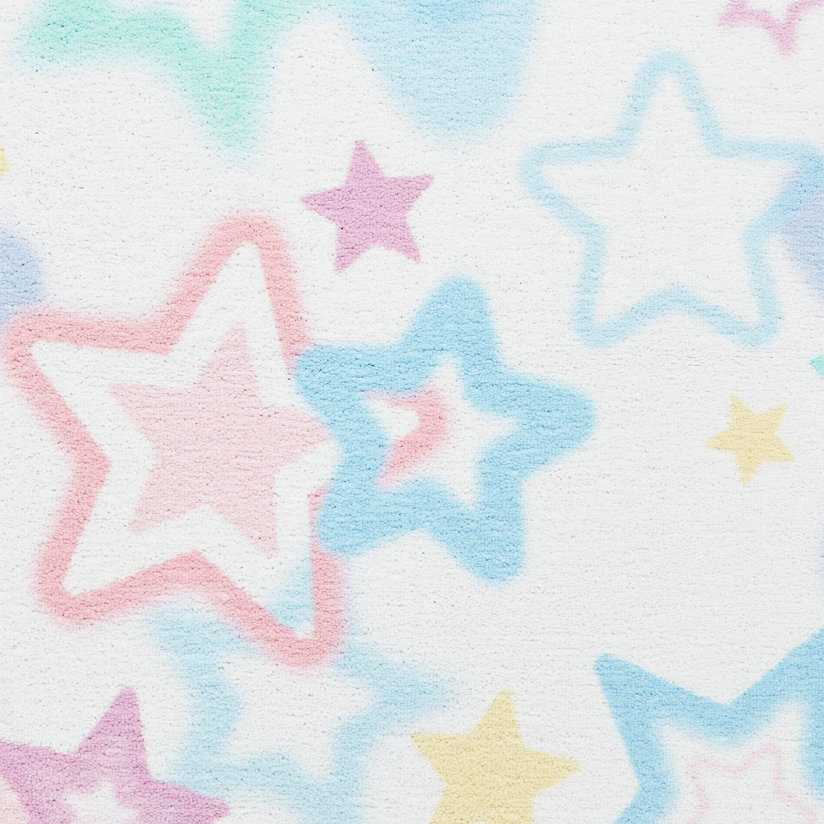 Kids Ombre Stars Washable Rug 080 x 150 Pink from Roseland Furniture