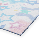 Kids Ombre Stars Washable Rug 080 x 150 Pink from Roseland Furniture