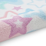 Kids Ombre Stars Washable Rug 080 x 150 Pink from Roseland Furniture