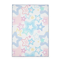 Kids Ombre Stars Washable Rug 080 x 150 Pink from Roseland Furniture