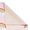 Kids Rainbow Hearts Washable Rug from Roseland Furniture