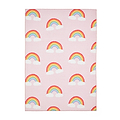 Kids Rainbow Hearts Washable Rug from Roseland Furniture