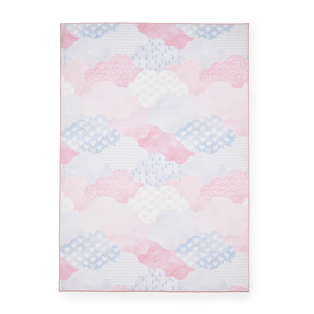 Kids Soft As A Cloud Washable Rug 080 x 150 Pink from Roseland Furniture