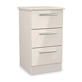 Penmere 3 Drawer Bedside Cashmere from Roseland Furniture