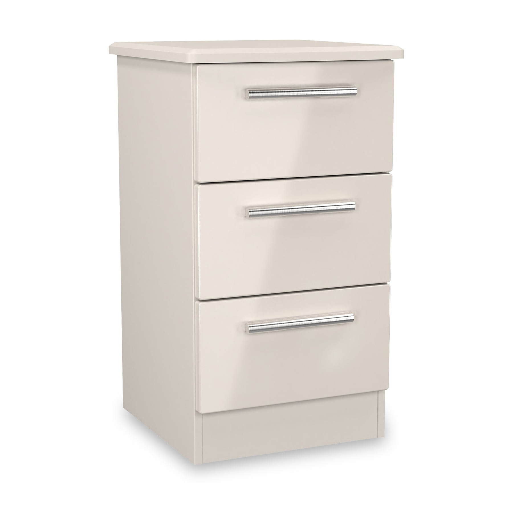 Penmere 3 Drawer Bedside Cashmere from Roseland Furniture