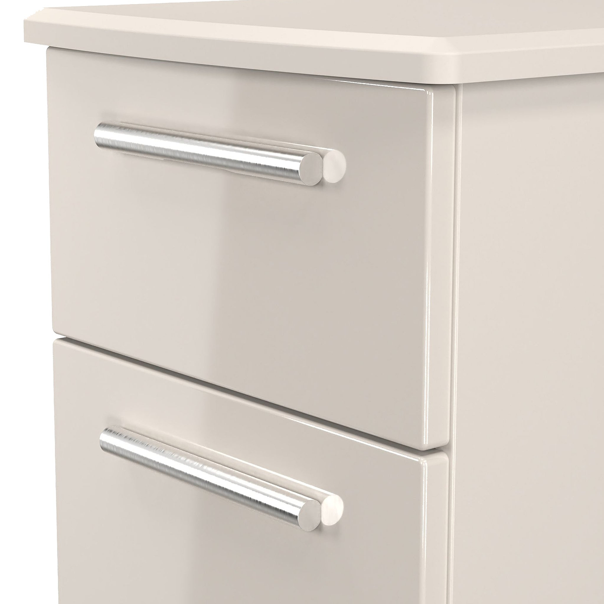 Penmere 3 Drawer Bedside Cashmere from Roseland Furniture