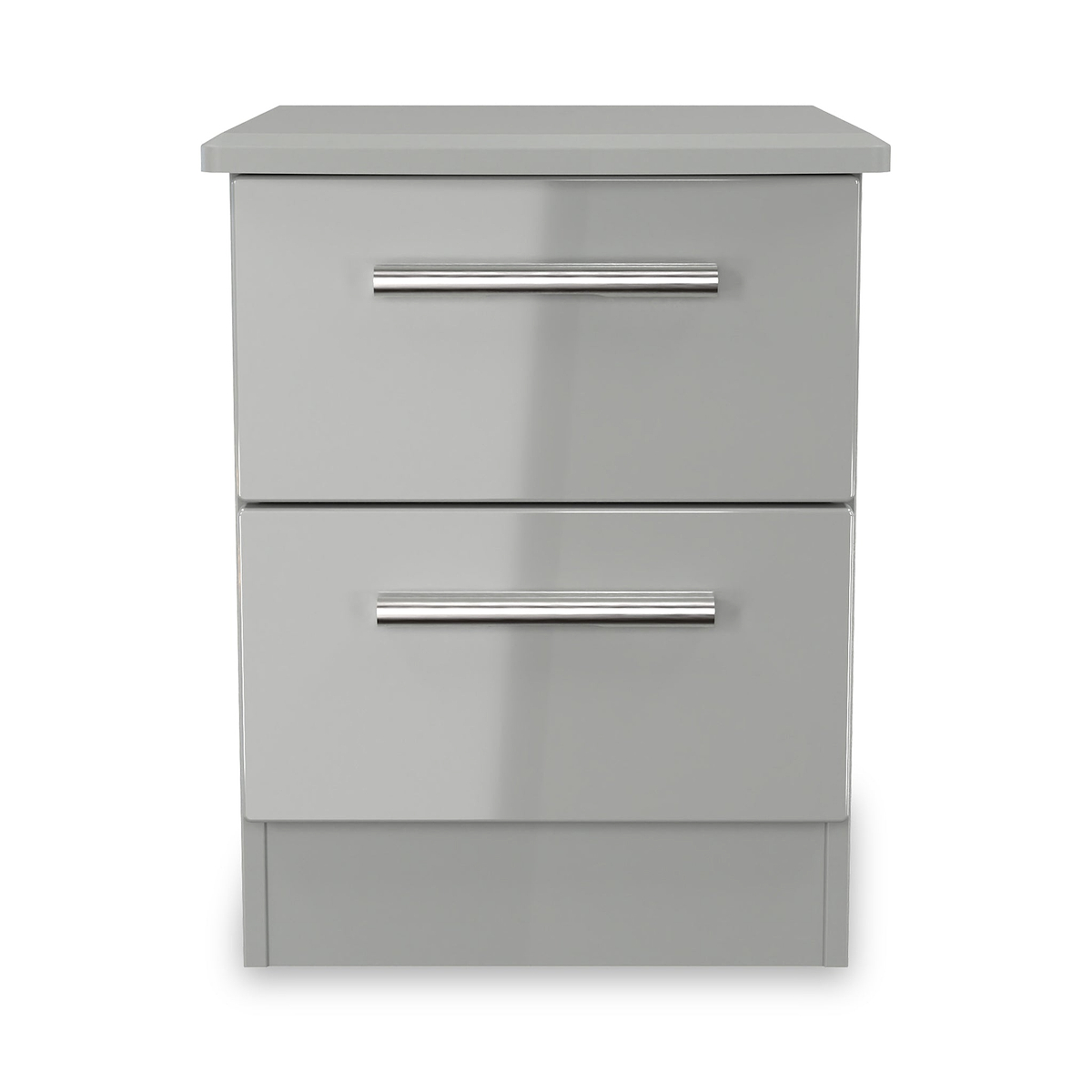 Penmere 2 Drawer Bedside Grey from Roseland Furniture