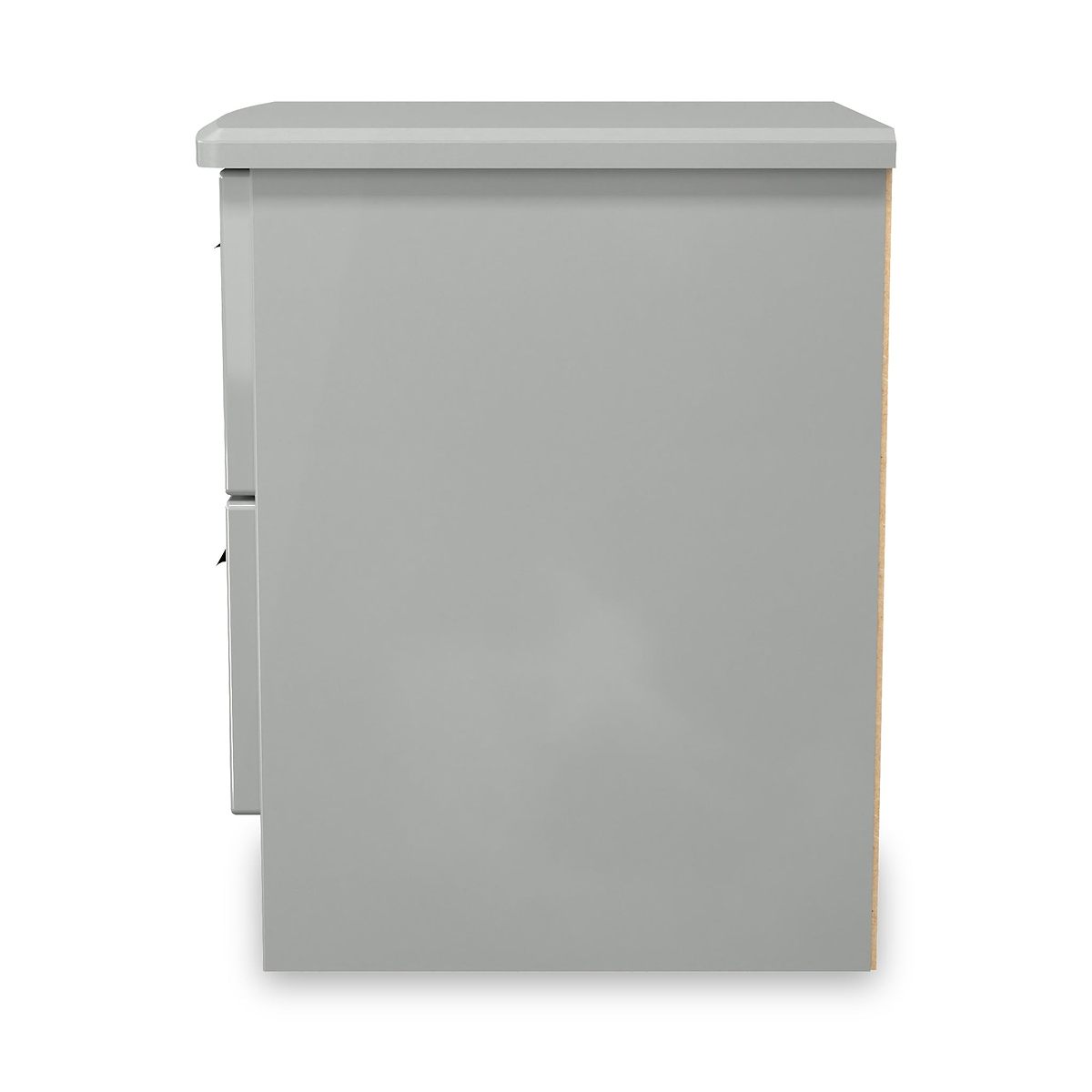 Penmere 2 Drawer Bedside Grey from Roseland Furniture