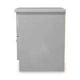 Penmere 2 Drawer Bedside Grey from Roseland Furniture