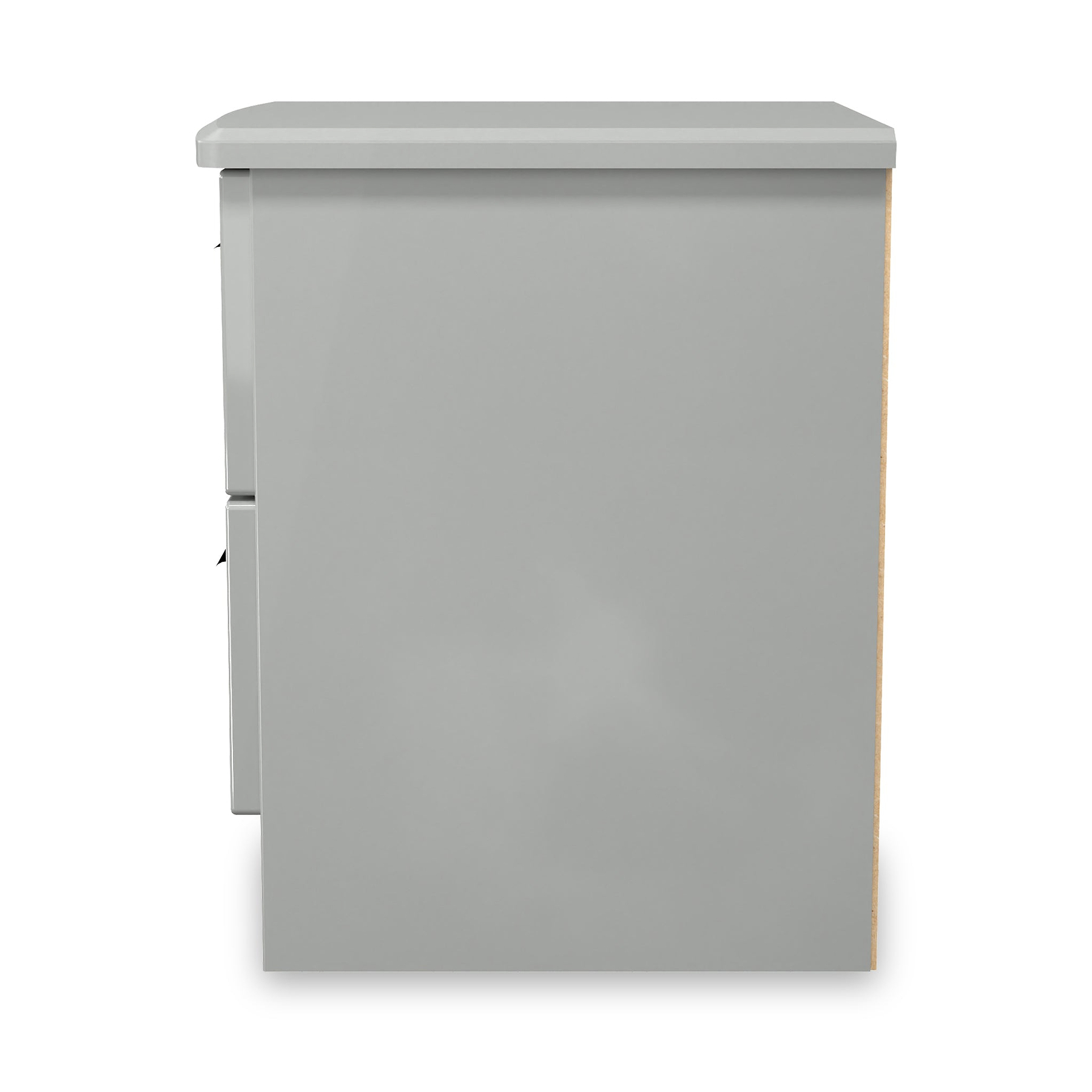 Penmere 2 Drawer Bedside Grey from Roseland Furniture