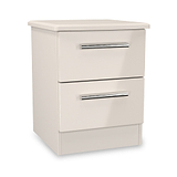 Penmere 2 Drawer Bedside Cashmere from Roseland Furniture