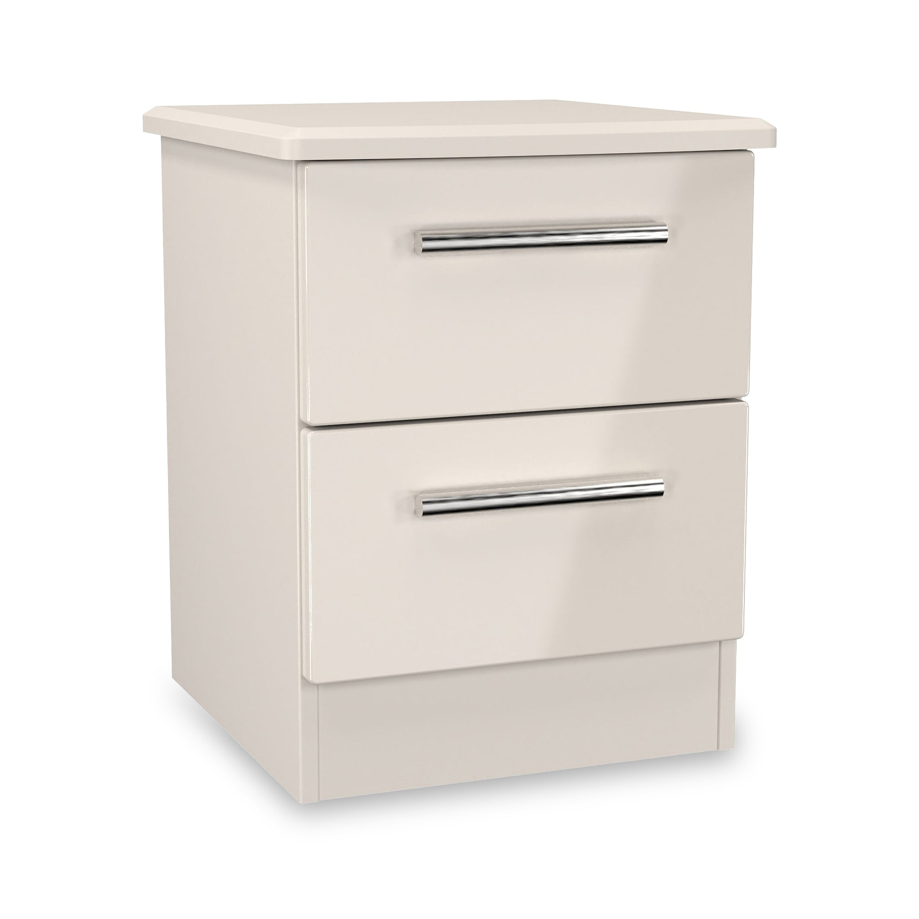 Penmere 2 Drawer Bedside Cashmere from Roseland Furniture