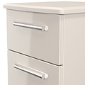 Penmere 2 Drawer Bedside Cashmere from Roseland Furniture