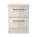 Penmere 2 Drawer Bedside Cashmere from Roseland Furniture