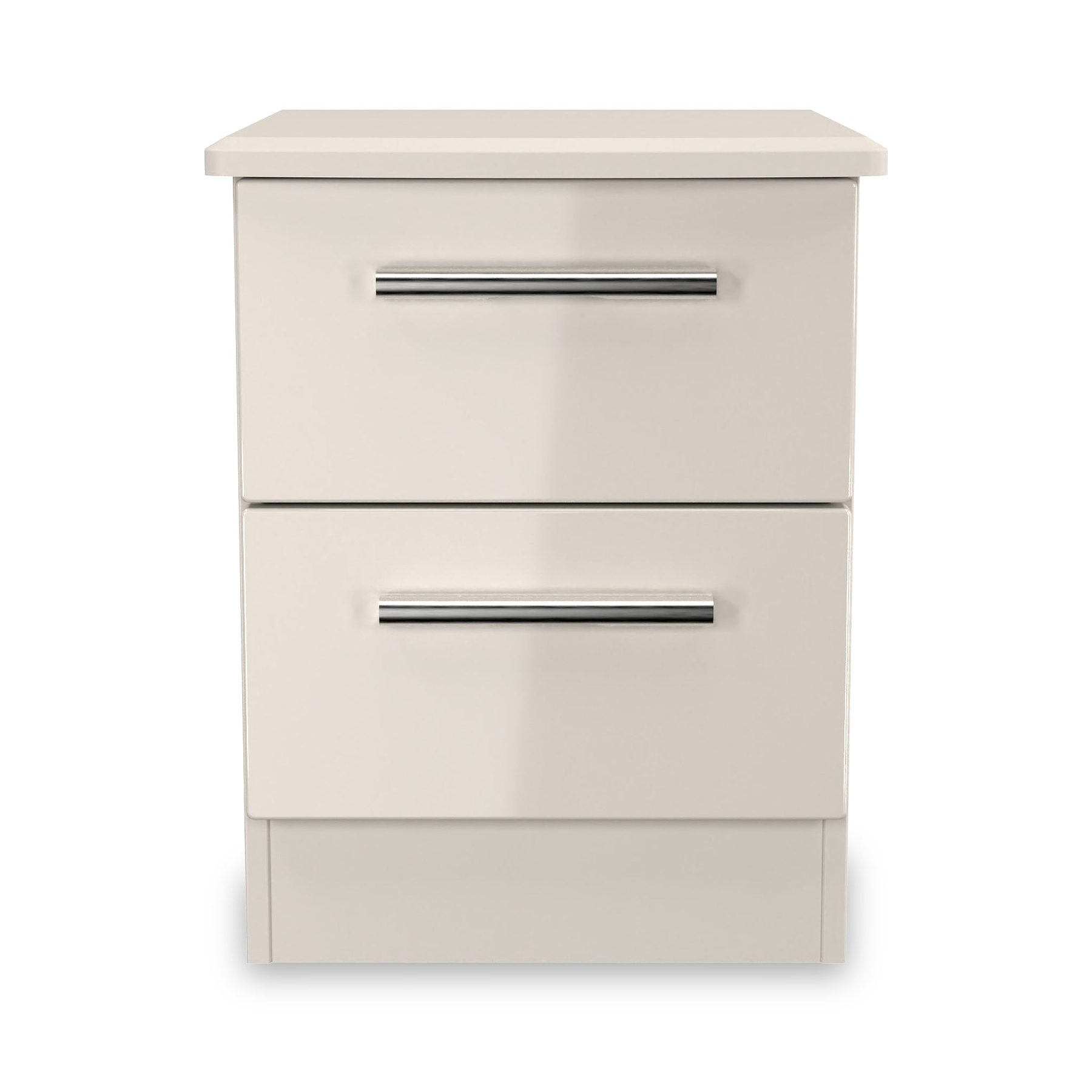 Penmere 2 Drawer Bedside Cashmere from Roseland Furniture