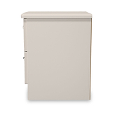 Penmere 2 Drawer Bedside Cashmere from Roseland Furniture