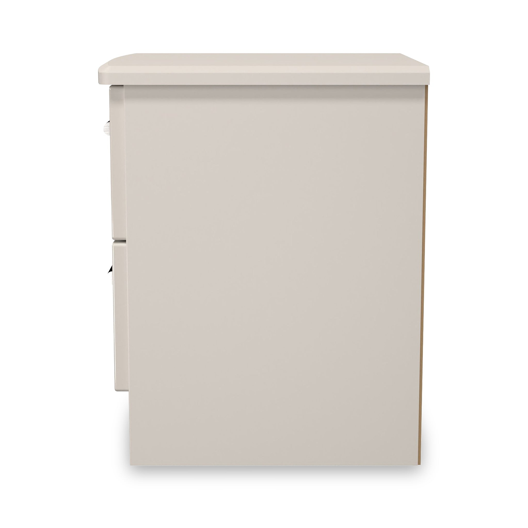 Penmere 2 Drawer Bedside Cashmere from Roseland Furniture
