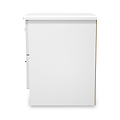 Penmere 2 Drawer Bedside White from Roseland Furniture