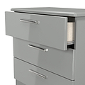 Penmere 3 Drawer Chest Grey from Roseland Furniture