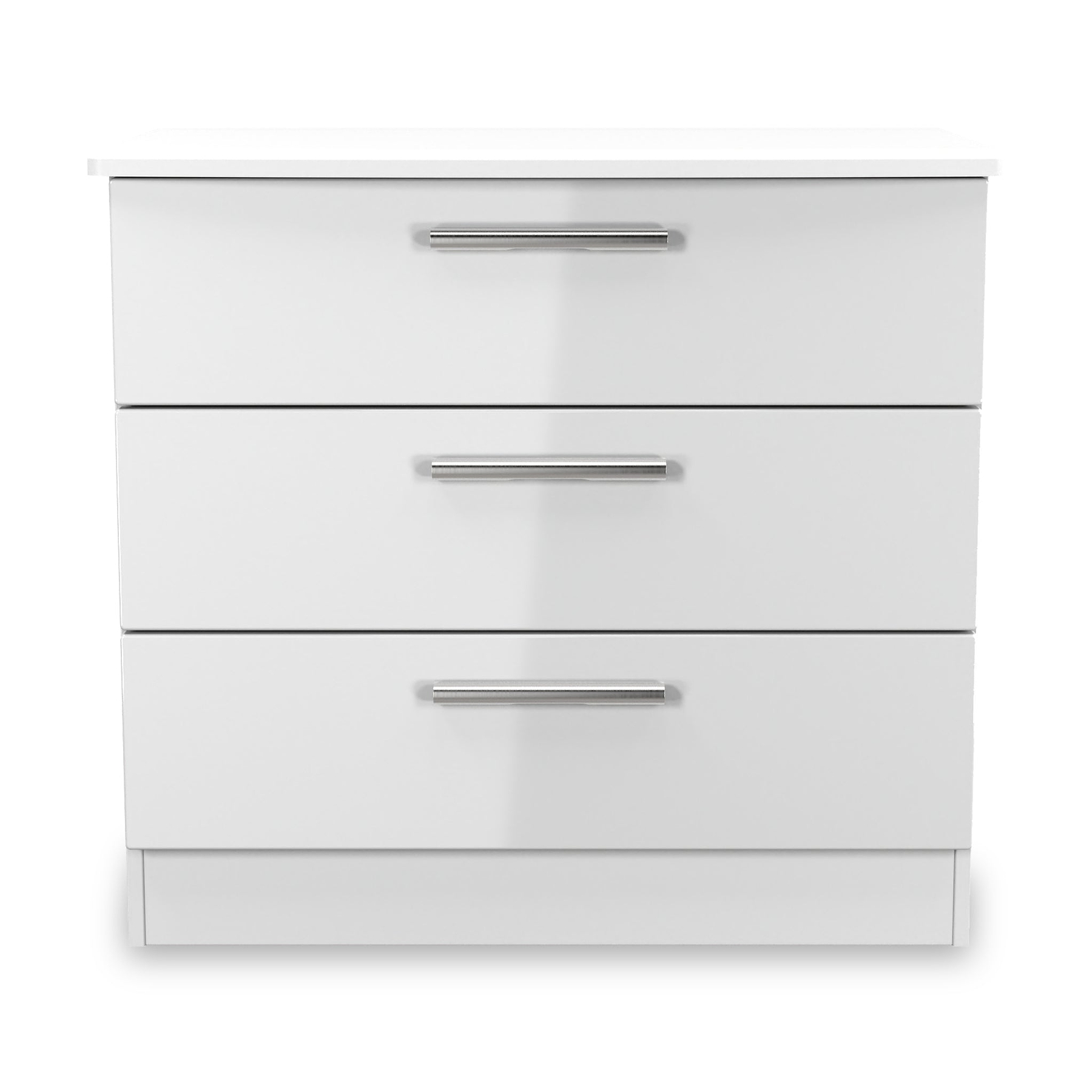 Penmere 3 Drawer Chest White from Roseland Furniture