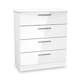 Penmere 4 Drawer Chest White from Roseland Furniture