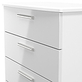 Penmere 4 Drawer Chest White from Roseland Furniture