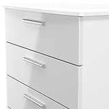 Penmere 4 Drawer Chest White from Roseland Furniture