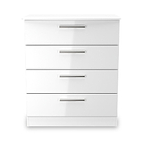 Penmere 4 Drawer Chest White from Roseland Furniture