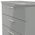 Penmere 5 Drawer Chest Grey from Roseland Furniture