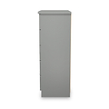 Penmere 5 Drawer Chest Grey from Roseland Furniture